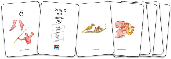 Long Vowel Cards